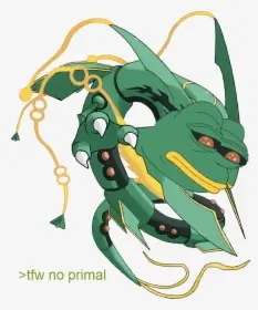 pepe, rayquaza, amphibian, animal, bald, chinese dragon, closed mouth, dragon, frog, frown