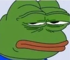 pepe, amphibian, animal, closed mouth, frog, frown, frowning, green skin, lips, looking at you