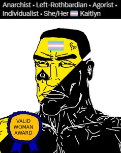 chudjak, chudjak front, muscular chud, perceptive chud, 1soyjak, award, black skin, buff, closed mouth, half body