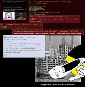 cobson, feraljak, anarcho-capitalism, ancap, bald, closed eyes, dead site, gegging, glasses, irl background