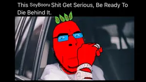 cobson, 1soyjak, blue glasses, car, chains, closed mouth, fact, glasses, golden chain, hands
