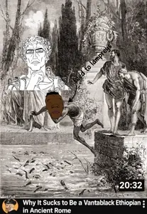 yes chad, chudjak, feraljak, chudjak front, feralnigger, its over, 2soyjaks, ancient rome, black eyes, black hair