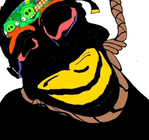 chudjak, jartycuck, patrick, 1soyjak, angry, autism, bald, black eyes, closed mouth, crying