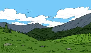 Might use this for a 'toss later. I wanted to draw nature