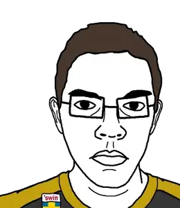 bu5tjak, brown hair, closed mouth, clothes, ear, glasses, hair, lips, looking at you, short hair