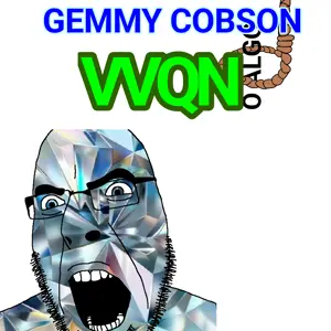 cobson, 1soyjak, ack, angry, bald, black eyes, gem, gem skin, glasses, green text