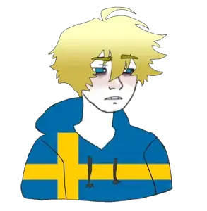 twinkjak, wojak, blonde hair, blue eyes, hair, hoodie, sweden, twink, uncolored skin, sweden