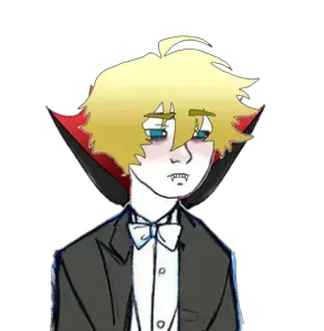 twinkjak, wojak, blonde hair, blue eyes, hair, twink, uncolored skin, vampire