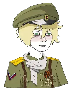twinkjak, wojak, blonde hair, clothes, green eyes, hair, hat, military uniform, russia, st george's ribbon