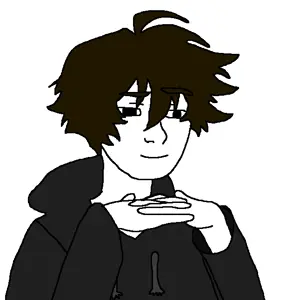 groyper, twinkjak, wojak, brown hair, hair, hands, hoodie
