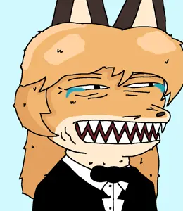 averi pepe fox suit kek fef laugh.png