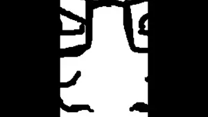 markiplier soyjak, neutralplier, 1soyjak, bald, black background, black eyes, closed mouth, dance, edit, front view