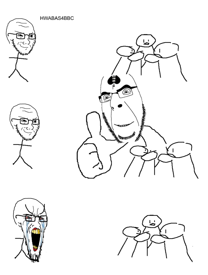 cobson, soyak, 2soyjaks, angry, bloodshot eyes, closed mouth, comic, crying, glasses, open mouth