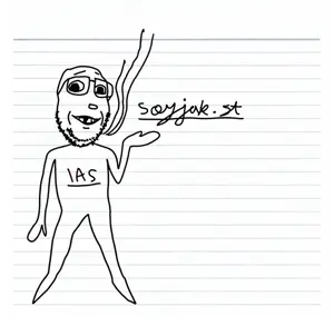 gapejak, emmanuel, wholesome soyjak, 1soyjak, album cover, bald, black eyes, front view, full body, ias