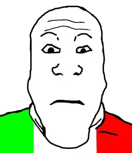 cobblestone, markiplier soyjak, neutralplier, 1soyjak, bald, black eyes, closed mouth, front view, lazy edit i did in 2 seconds, looking at you