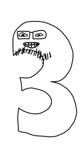 lolkek 1, lolkek 3, lolkek numbers, 1soyjak, 3, eyes, glasses, grin, looking at you, no nose