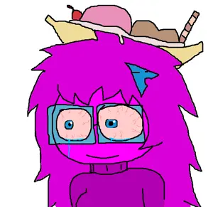 femquote, arch linux, banana, banana split ice cream, bloodshot eyes, blue eyes, blue glasses, crying, cute, female