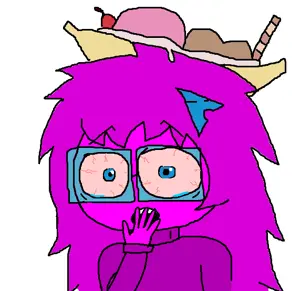 femquote, arch linux, banana, banana split ice cream, blue glasses, cute, female, food, fruit, glasses