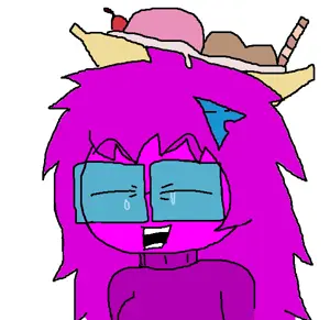 femquote, arch linux, banana, banana split ice cream, blue eyes, blue glasses, cute, female, food, fruit