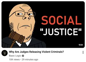 gapejak, angry, approved, trashed, and restored award, bald, basic logic, black background, black eyes, half open mouth, judge, looking to the left