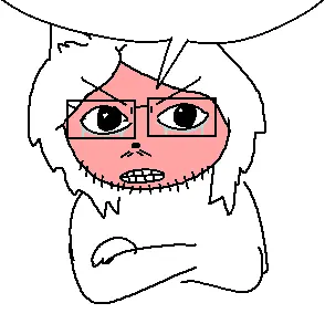 glegle, gleglejak, angry, animal, animal ears, cat ears, clenched teeth, closed mouth, crossed arms, crying