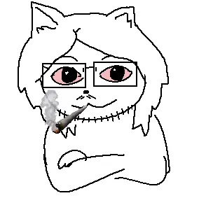 glegle, gleglejak, animal, animal ears, cat ears, closed mouth, ear, ears, furry, glasses