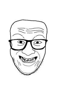 crazynigga, 1soyjak, bad teeth, bald, big nose, black eyes, crack, crack addict, crazed, crazy