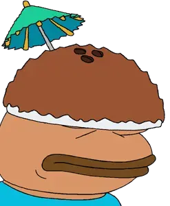 le pepe, le pete, pepe, 1nas, aliased, amphibian, animal, bald, blue shirt, brown lips