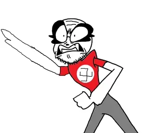 me to le ice, unknown, 1soyjak, angry, bald, clothes, forehead lines, glasses, half body, half open mouth