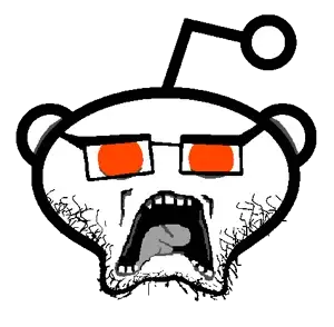 snoojak, doctos, antenna, ear, glasses, grey tongue, open mouth, orange eyes, reddit, scared