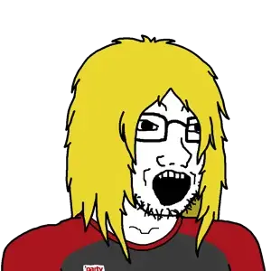 nate higgers, soyak, natejak, badge, blonde hair, clothes, glasses, hair, long hair, messy hair