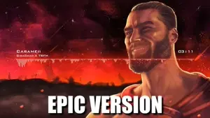 gigachad, epic, fire, text, thumbnail, youtube, youtube thumbnail