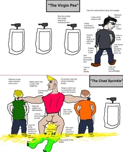 chad thundercock, 2nas, back view, black eyes, black hair, blonde hair, blue eyes, clothes, full body, glasses
