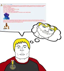 gigachad, alicia, cobson, markiplier soyjak, hunky twink sex machine, neutralplier, terrence, aryan, hunky twink sex machine, 1 year on bald men with glasses website
