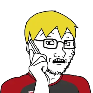 nate higgers, soyak, soyak (concerned), natejak, 1soyjak, blonde hair, bowl cut, clothes, concerned, glasses