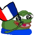 peepo, pepe, 1frog, 1nas, amphibian, animal, animated, bald, blue shirt, flag