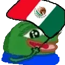peepo, pepe, 1frog, 1nas, amphibian, animal, animated, bald, blue shirt, flag