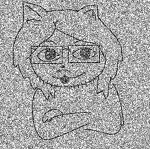 glegle, gleglejak, animal, animal ears, black eyes, cat ears, crossed arms, dog ear, ear, ears