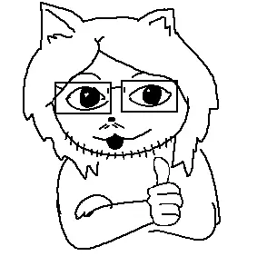 glegle, gleglejak, animal, animal ears, cat ears, crossed arms, ear, ears, furry, glasses