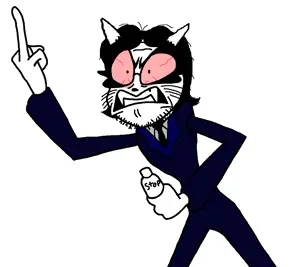 me to le ice, unknown, 1soyjak, angry, animal, arm, bloodshot eyes, cat, cat ears, clothes