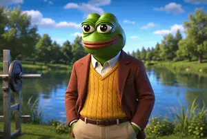 pepe eats a burger.gif