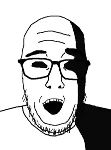 guntherjak, bald, chin, double chin, glasses, gunther fehlinger, looking at you, ominous, open eyes, open mouth