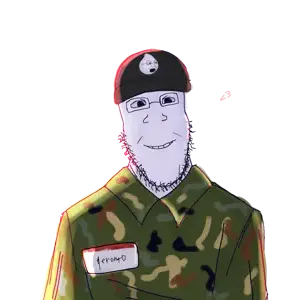 inandesu, markiplier soyjak, neutralplier, 1soyjak, bald, black eyes, cape, closed mouth, fanart, fat