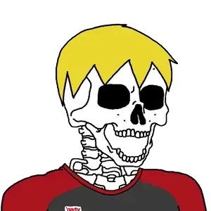 nate higgers, soyak, natejak, skeletonjak, badge, blonde hair, bone, bones, bowl cut, hair