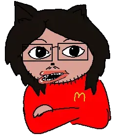 glegle, gleglejak, amerimutt, 1soyjak, animal, big lips, black eyes, brown hair, crossed arms, dog ear