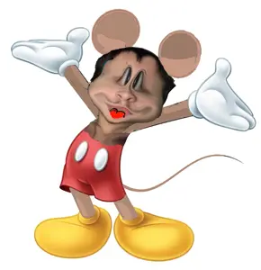 bootsandchainsaws, mickey mouse, irl soyjaks, 1soyjak, disney, glove, gloves, low effort, mouse, mouse ears
