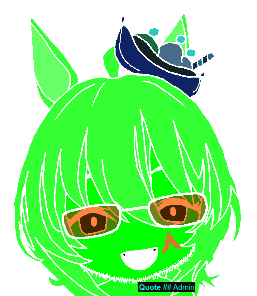 admin 6, agnes tachyon, femquote, honse, 1soyjak, accessory, admin, animal, anime, arch linux