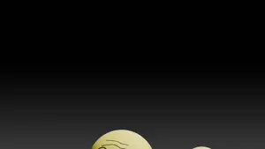 markiplier soyjak, neutralplier, nuurumoji, 3d, animated, bald, black eyes, closed mouth, forehead wrinkles, front view