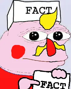 mykola, pepe, background, blonde hair, clothes, fact, fact sign, hair, hat, mustache