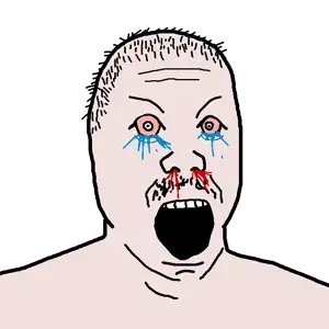 kimjak, angry, asian, bloodshot eyes, crying, hair, hands, kim il sung, lips, mustache